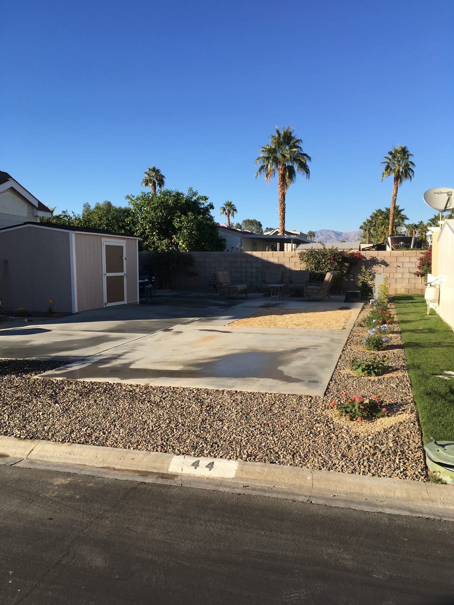 FOR RENT RV LOT # 44